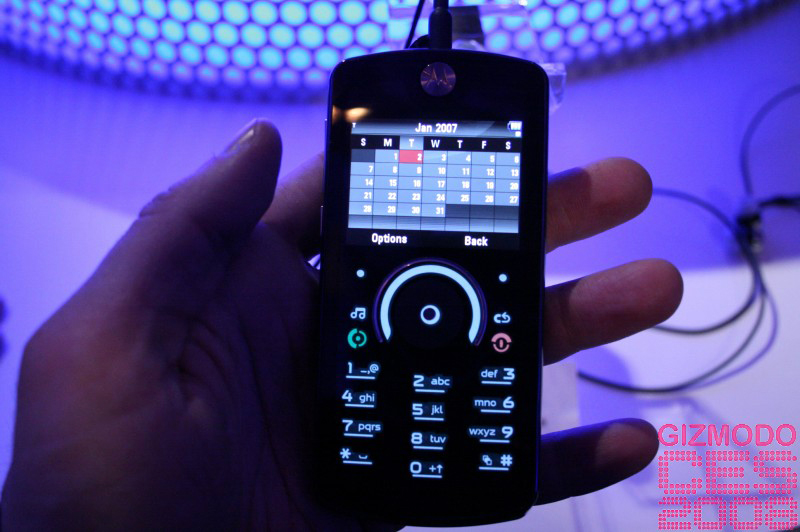 Illustration for article titled Motorola Z10 and ROKR E8 Hands On